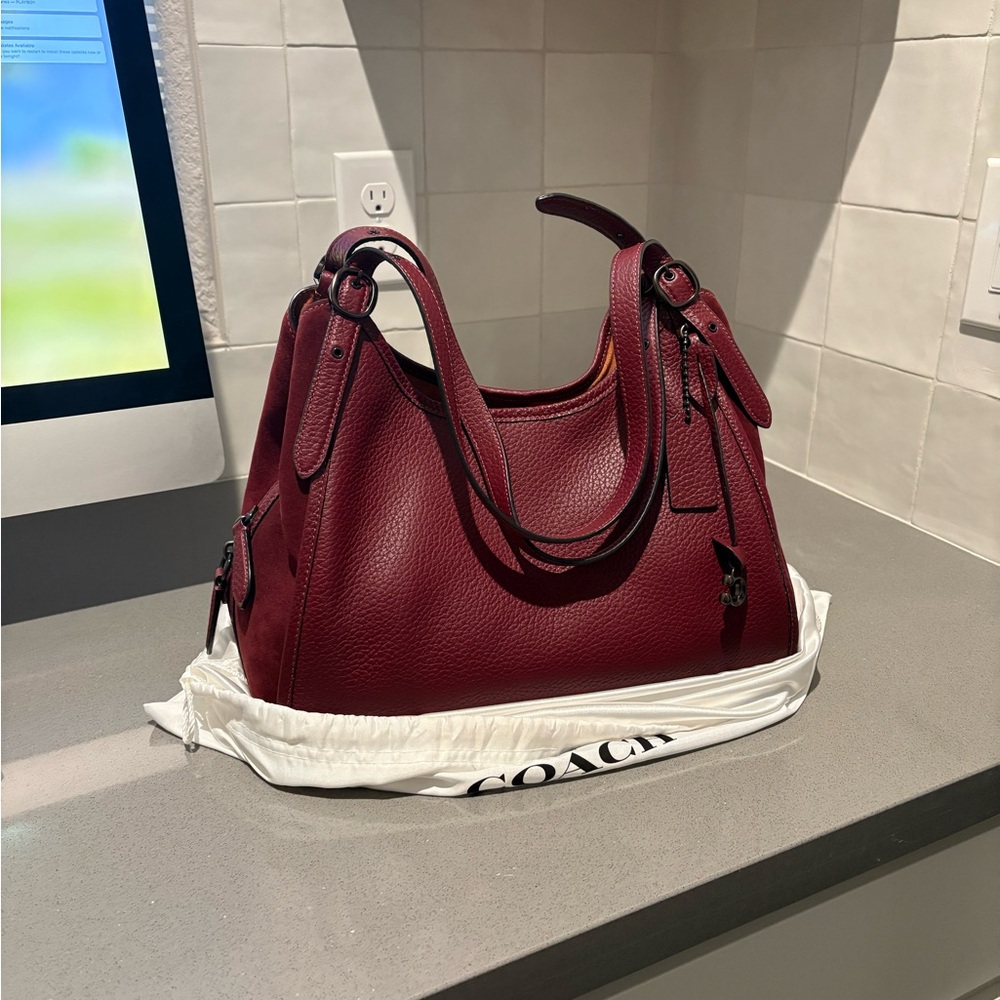 Coach Leather Lori Shoulder Bag